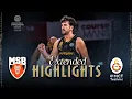 Lagu Le Mans Sarthe Basket v Galatasaray MCT Technic | Round of 16 | Highlights | #BasketballCL 2025-26