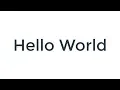 Writing Hello World As Our First C Program