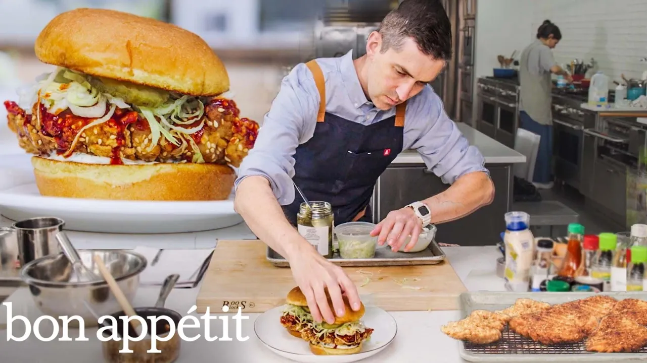 How a Pro Chef Developed The Crispiest Chicken Sandwich Recipe   Bon Apptit