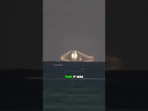 Mysterious Massive Structure Spotted Offshore #shorts #youdidntknow