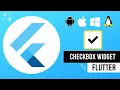 Flutter Checkbox Widget Flutter Widget For beginners