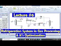 Lecture -Refrigeration system in gas Processing plant it s optimization ASPEN HYSYS Tutorials