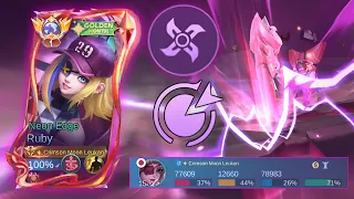 THE POWER OF ASSASIN EMBLEM ON RUBY IT S BETTER OFFENSIVELY -MLBB