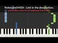 Njan Jackson Allada Piano Tutorial Notes & MIDI | Ambili | Malayalam Song