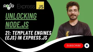 Template Engines EJS in Express js Unlocking NodeJS