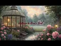 Relaxing Rain Sounds 🌧️ | Late Summer Storm • Vintage Fairy Tale Garden Ambience