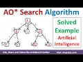 AO star Search AO Search Algorithm Solved Example in Artificial Intelligence by Mahesh Huddar
