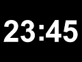 23 Minute and 45 Second Timer