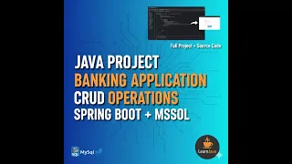 Java Project - Banking Application CRUD Operations in Java Spring Boot MySQL part 2