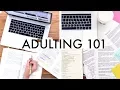 Adulting 101 for College Students Budgeting Meal Prep Laundry Organisation and Much More