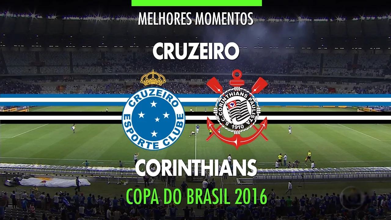 Melhores Momentos - Cruzeiro 4 x 2 Corinthians - Copa do Brasil - 19/10/2016