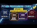 Python Programming Course Episode 3 Master Lists Tuples Dictionaries Sets