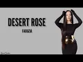 Download Lagu Faouzia - Desert Rose - Live in concert (lyric video)