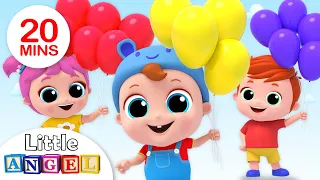 the balloon song nursery rhymes u0026 kids songs little angel