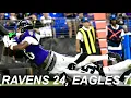 JESSE MINTER S DEFENSE DOMINATES PHILLY - RAVENS 24 EAGLES 7 PRESEASON REACTION