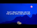 Dionne Warwick - That's What Friends Are For (Lyrics)