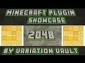 2048 strategy game GUI Minecraft Bukkit Plugin