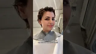 pov you re getting a shaved pixie cut for the first time