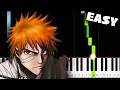 Download Lagu Never Meant To Belong (Bleach OST) - EASY Piano Tutorial