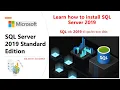 How to Install SQL Server 2019 II Standard Edition Step by step full II