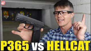 Sig Sauer P365 X Macro vs Springfield Hellcat Pro Two of the BEST Concealed Carry Handguns