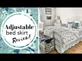 Adjustable Bed Skirt Review Easy and Pretty