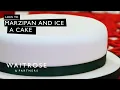 How To Marzipan And Ice A Christmas Cake Waitrose