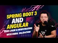 JWT Spring boot Angular User Login Registration with Email validation Full tutorial