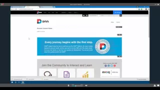 DNN Introduction 2 5 HTML Editor Quickview