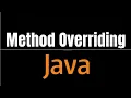 Method Overriding in Java Java in Telugu Java Basics 60