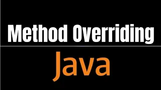 Method Overriding in Java Java in Telugu Java Basics 60