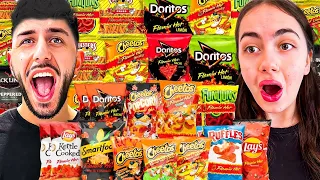 We Tried EVERY Flamin Hot Snack