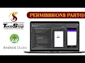 Lecture 47 Permission Part 1 Android Studio TechStep Sahiwal