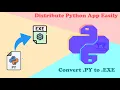 Convert Python script to EXE file Distribute Python Programs Easily Pyinstaller NSIS Compiler