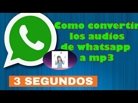 Download MP3 Convertir WHAT´S APP audio OPUS a MP3 en 3 segundos y sin aplicaciones . letig99