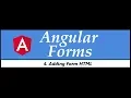 Angular Forms Tutorial - 4