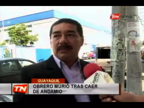 Obrero murió tras caer de andamio