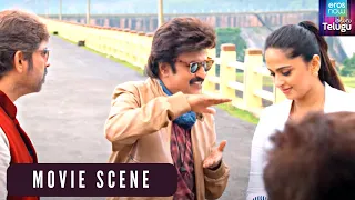 lingaa movie scene lingaa exposes the villain telugu movie anushka shetty rajnikanth