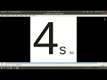 to text animation with Python and OpenCV
