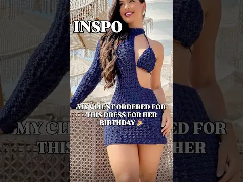Can’t believe I pulled this off! #shylercrochets #crochet #crochetclothing #fashion #handmade #dress