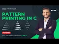 Basic Pattern Printing in C Simple Examples for Beginners PART 2