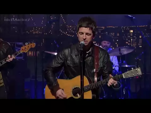 Download MP3 Noel Gallagher's High Flying Birds - If I Had A Gun (Live @ David Letterman 2011)