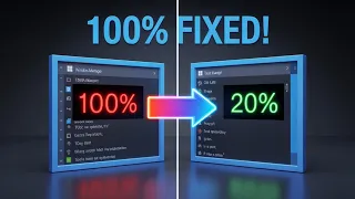 THIS Fixes 100 CPU Usage - Instantly