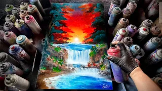Jungle of the Burning Sunset