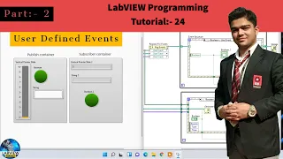 LabVIEW Tutorial 24 - Dynamic Event User-defined Event in LabVIEW Part 2 LabVIEW Programming