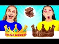 Download Lagu Real Food vs Chocolate Food Challenge #7 by DaRaDa Challenge