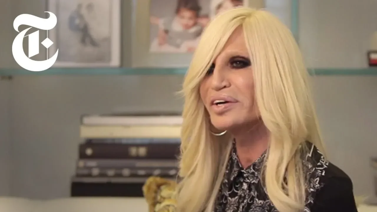 Donatella Versace Interview | In The Studio | The New York Times