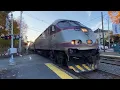 MBTA Commuter Rail on the Line November 2020