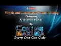 Count Vowels and Consonants in String in Java String Program Strings in Java Coding Maxima