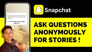 How To Ask Questions On Snapchat Share Anonymous Questions On Snapchat Story